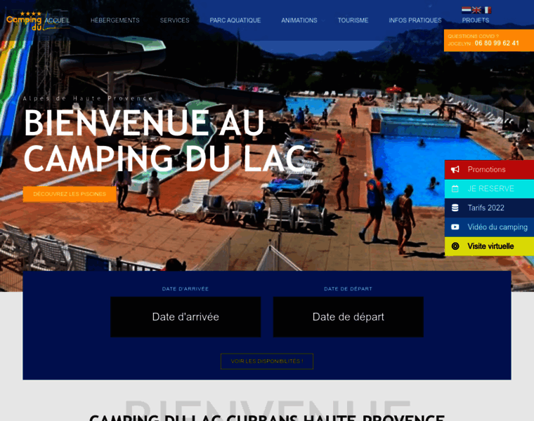 Au-camping-du-lac.com thumbnail