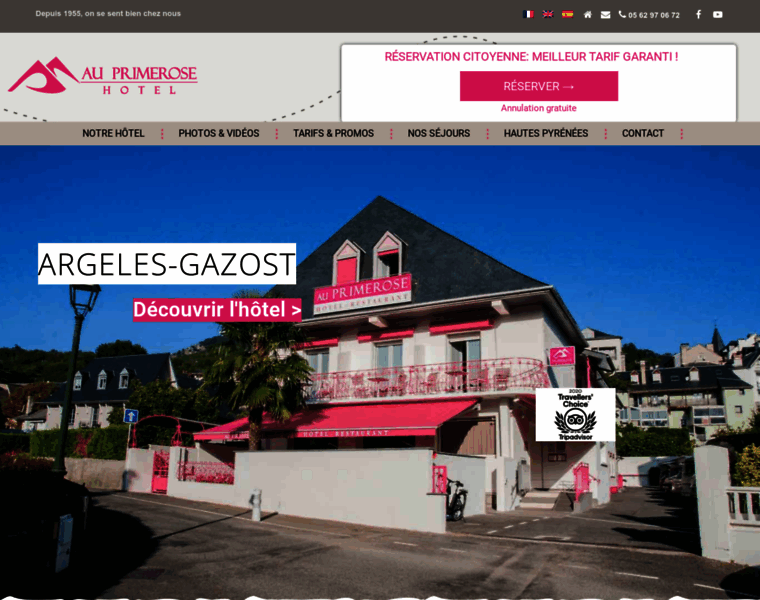 Au-primerose-hotel.fr thumbnail