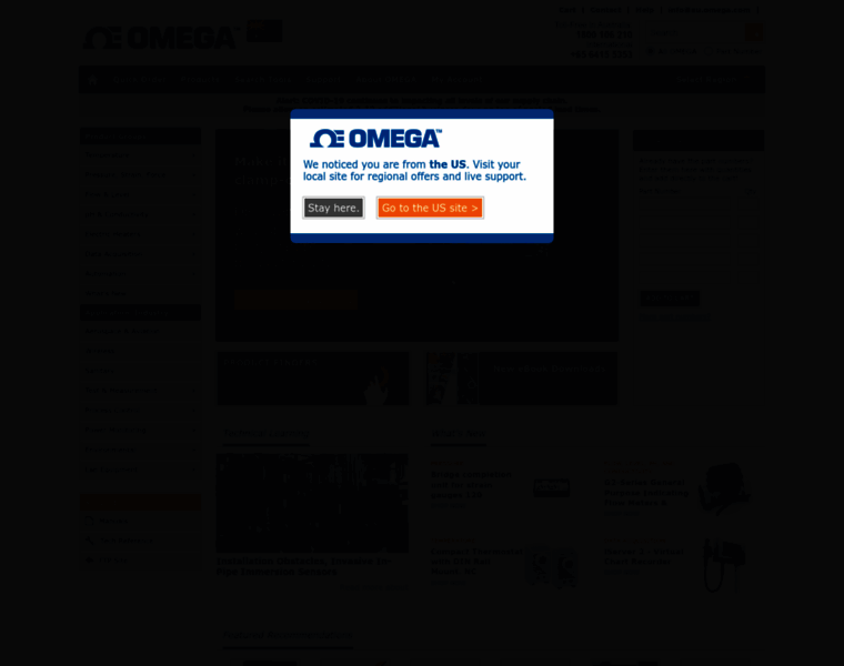Au.omega.com thumbnail