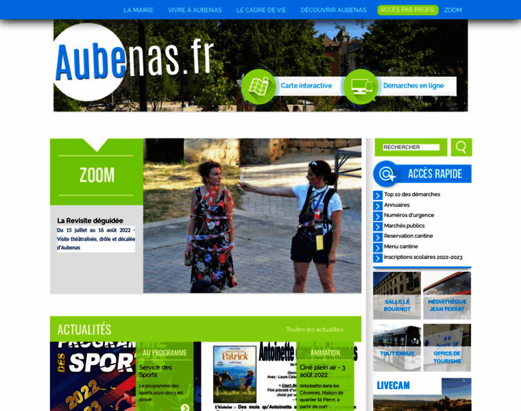 Aubenas.fr thumbnail