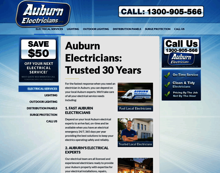 Auburnelectricians.com.au thumbnail