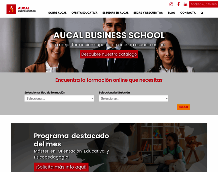 Aucal.edu thumbnail
