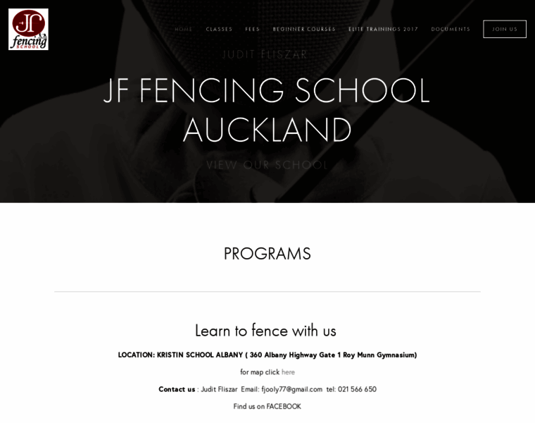Aucklandfencingschool.com thumbnail