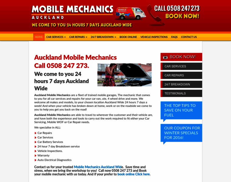 Aucklandmobilemechanics.co.nz thumbnail