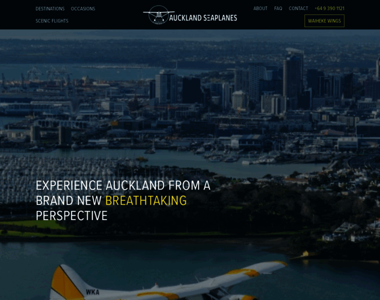 Aucklandseaplanes.com thumbnail