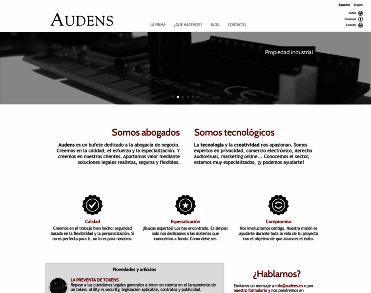 Audens.es thumbnail