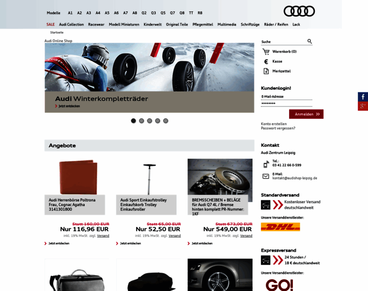 Audi-zentrum-shop.com thumbnail