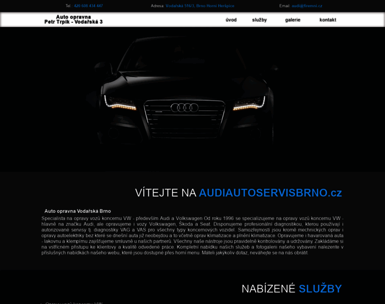 Audiautoservisbrno.cz thumbnail