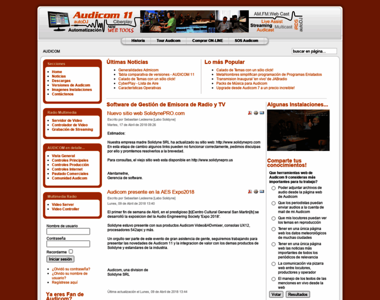 Audicom.com.ar thumbnail