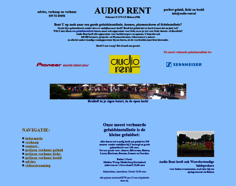 Audio-rent.nl thumbnail