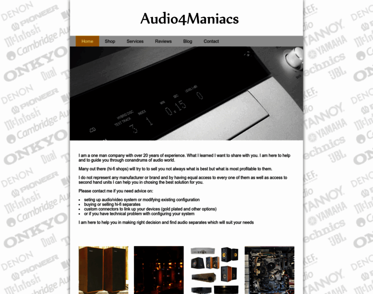 Audio4maniacs.co.uk thumbnail