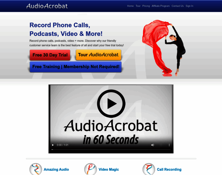 Audioacrobat.com thumbnail