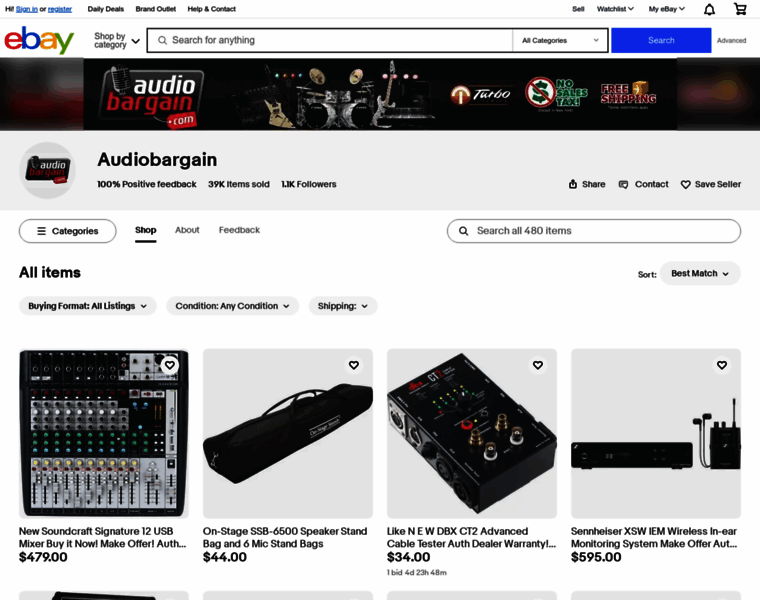 Audiobargain.com thumbnail