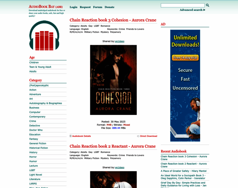 Audiobookbay.lu thumbnail Audiobookbay.lu thumbnail