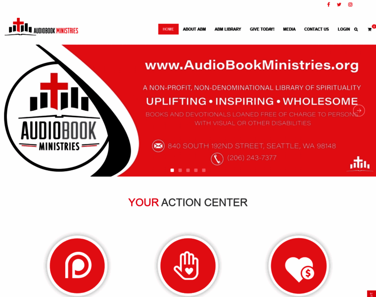 Audiobookministries.org thumbnail