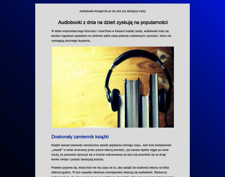 Audiobooks-ksiegarnia.pl thumbnail