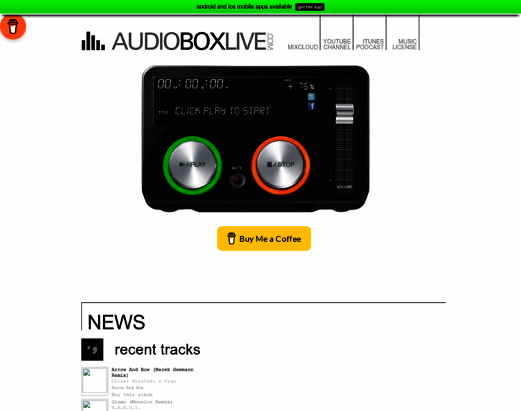 Audioboxlive.com thumbnail