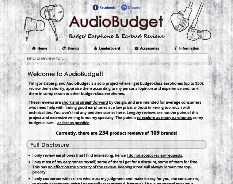 Audiobudget.com thumbnail