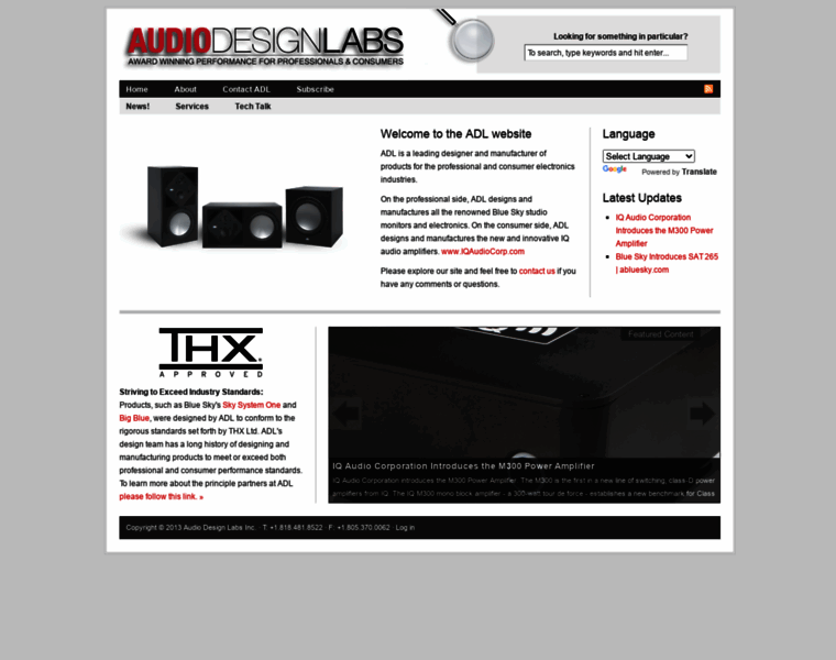 Audiodesignlabs.com thumbnail