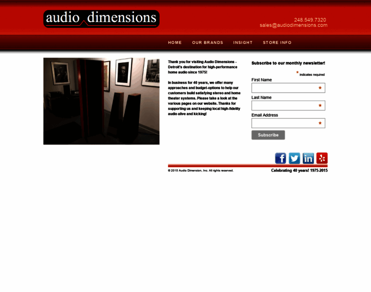 Audiodimensions.com thumbnail