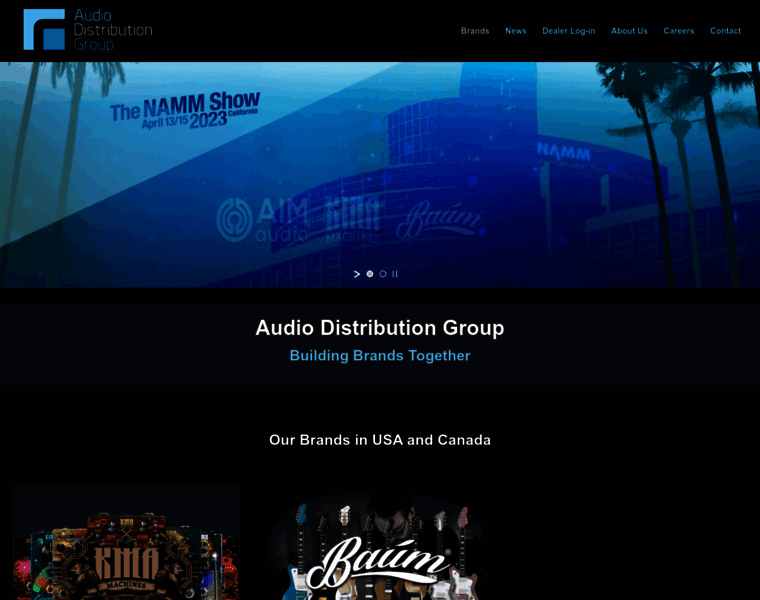 Audiodistributiongroup.com thumbnail