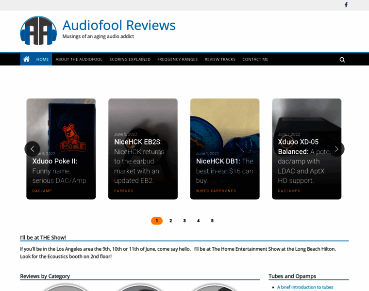 Audiofool.reviews thumbnail