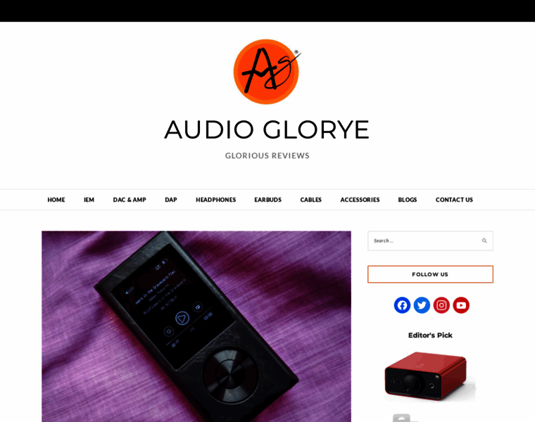 Audioglorye.com thumbnail