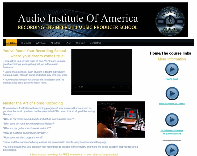 Audioinstituteofamerica.com thumbnail