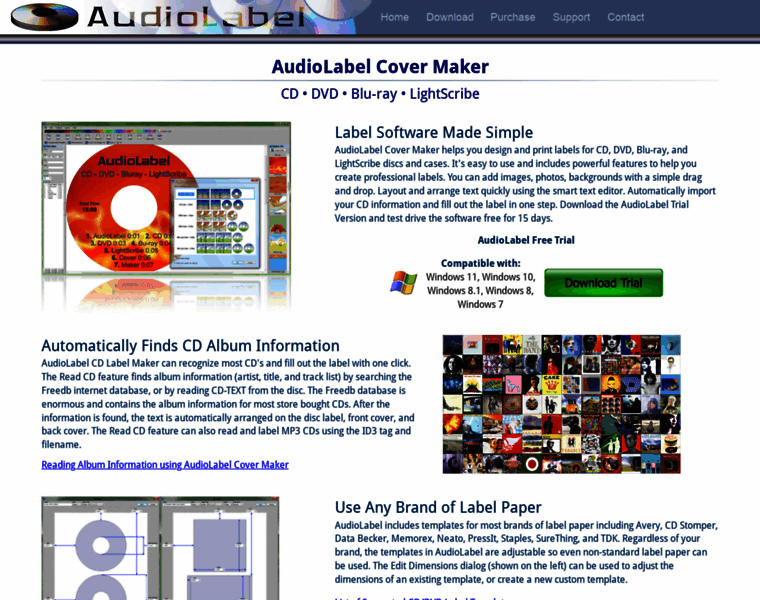 Audiolabel.com thumbnail