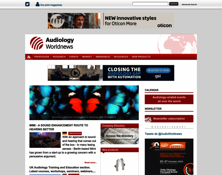 Audiology-worldnews.com thumbnail