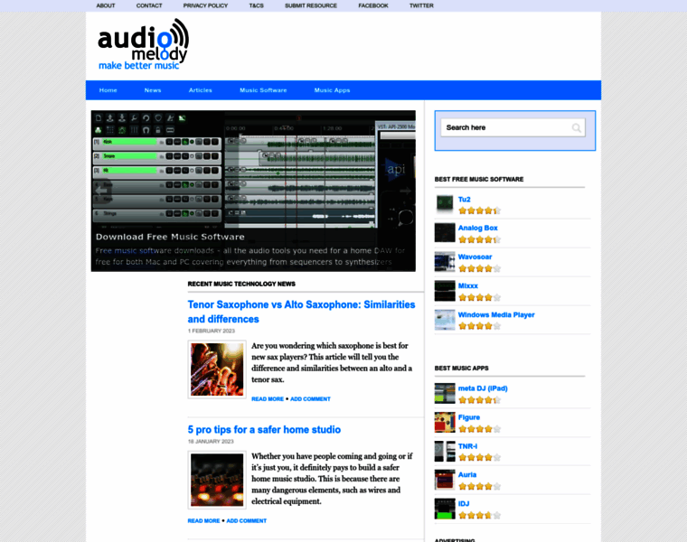 Audiomelody.com thumbnail