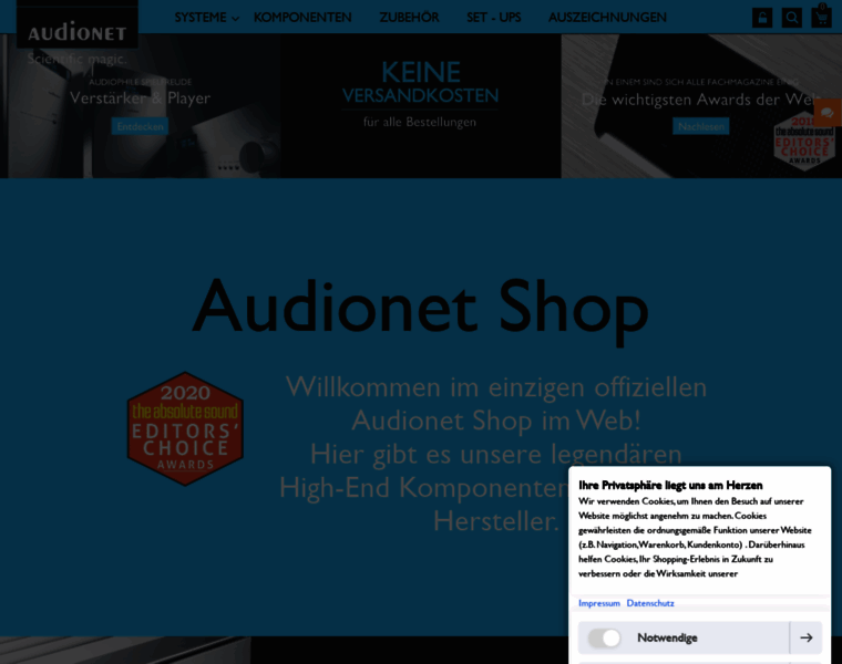 Audionet-webshop.de thumbnail