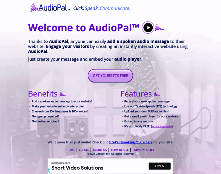 Audiopal.com thumbnail