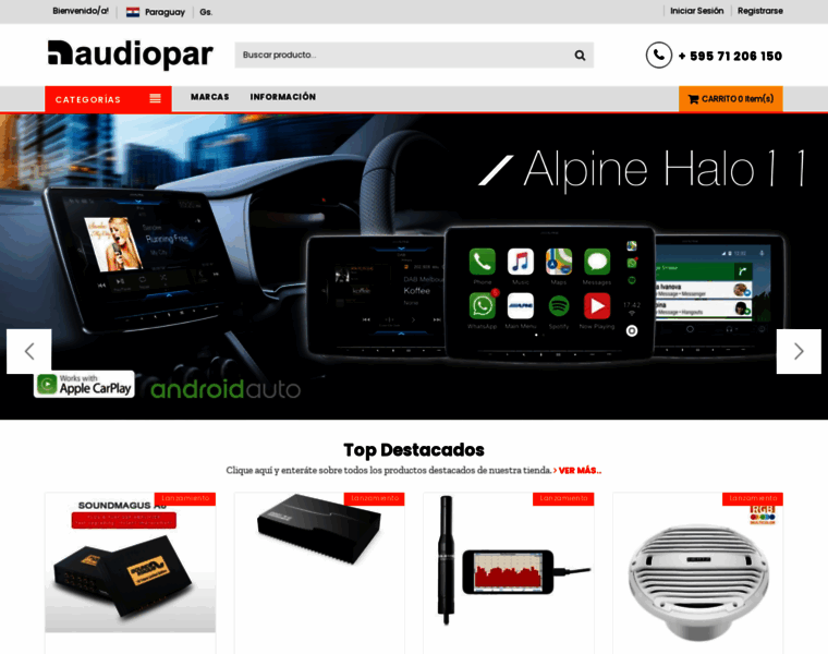Audiopar.com.py thumbnail