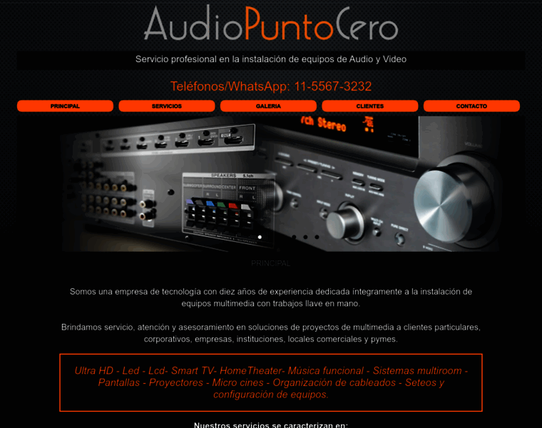 Audiopuntocero.com.ar thumbnail
