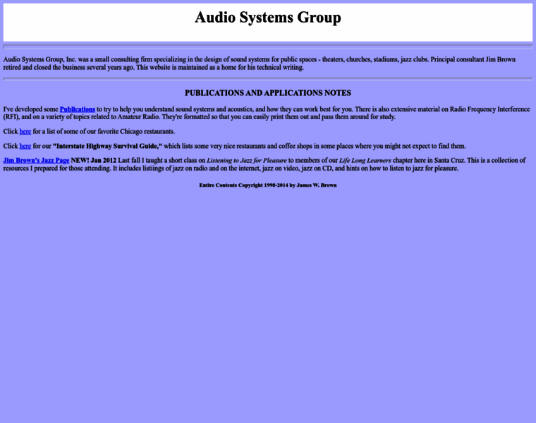 Audiosystemsgroup.com thumbnail