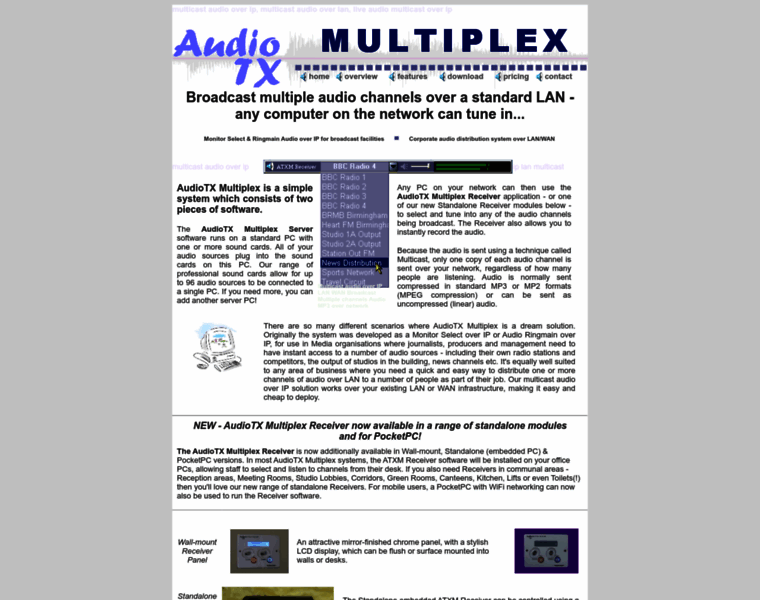 Audiotxmultiplex.com thumbnail