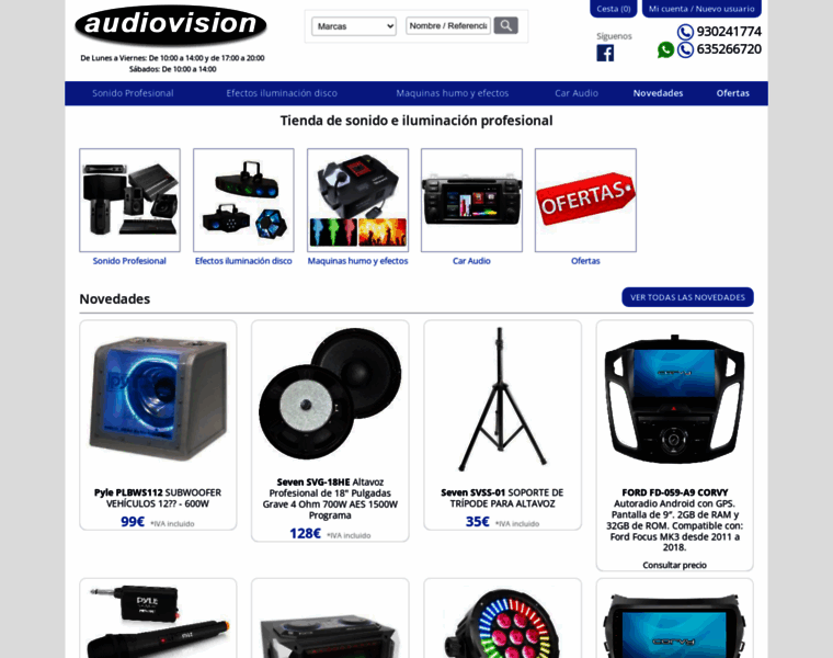 Audiovision-badalona.com thumbnail