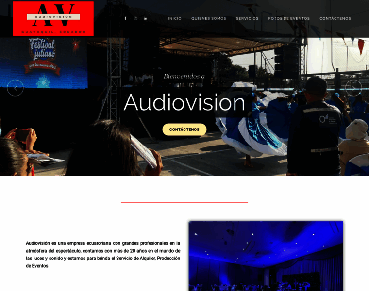 Audiovision.com.ec thumbnail