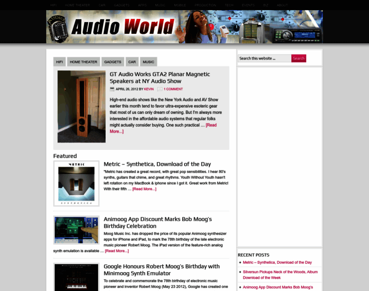 Audioworld.com thumbnail