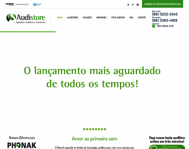 Audistore.com.br thumbnail