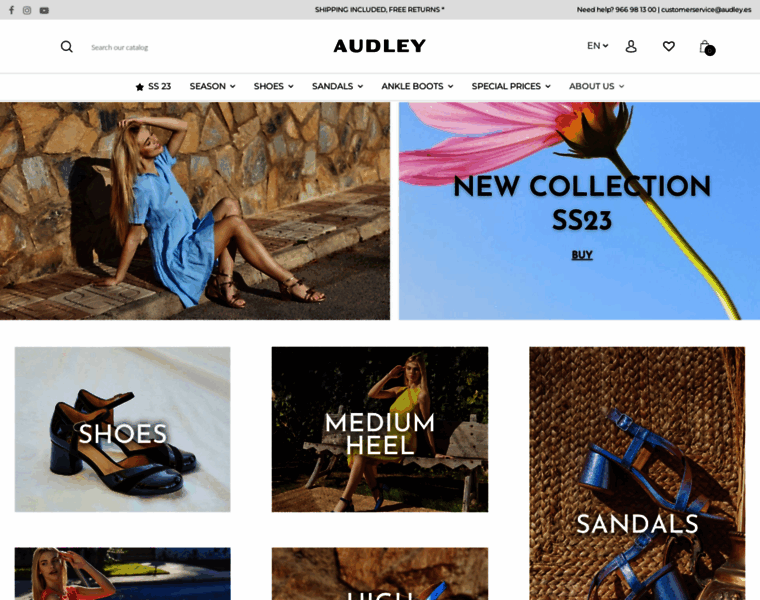 Audleyshoes.com thumbnail