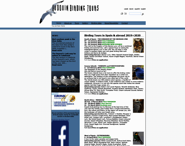 Audouinbirding.net thumbnail