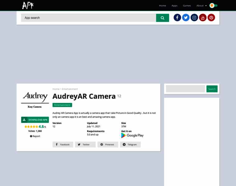 Audreyar-xray-apps.com thumbnail