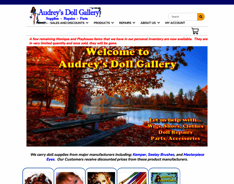 Audreysdolls.com thumbnail
