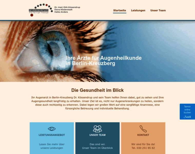 Augenarzt-koessendrup.de thumbnail