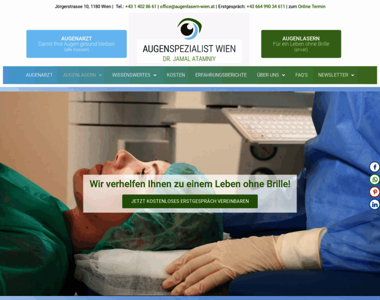Augenlasern-wien.at thumbnail