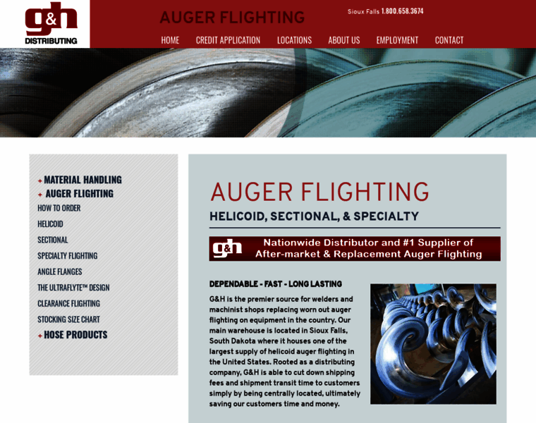 Auger-flighting.com thumbnail