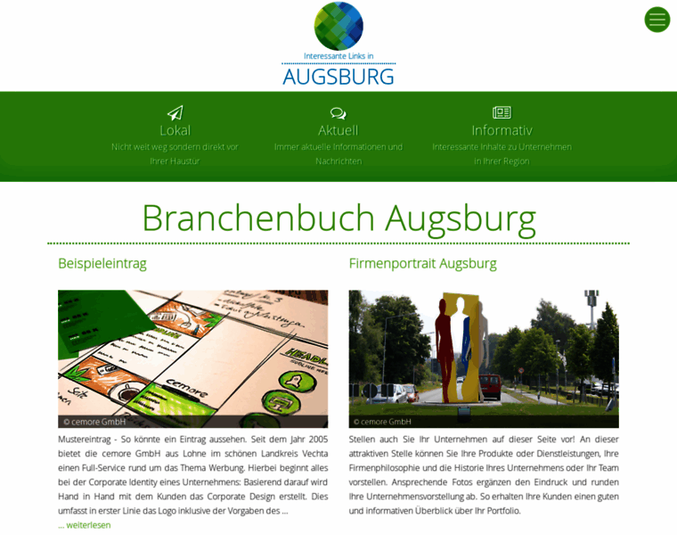 Augsburg-links.info thumbnail