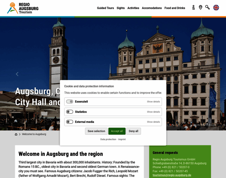 Augsburg-tourismus.de thumbnail